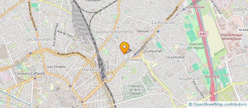 localisation de l'entreprise VEHIBO à TOULOUSE