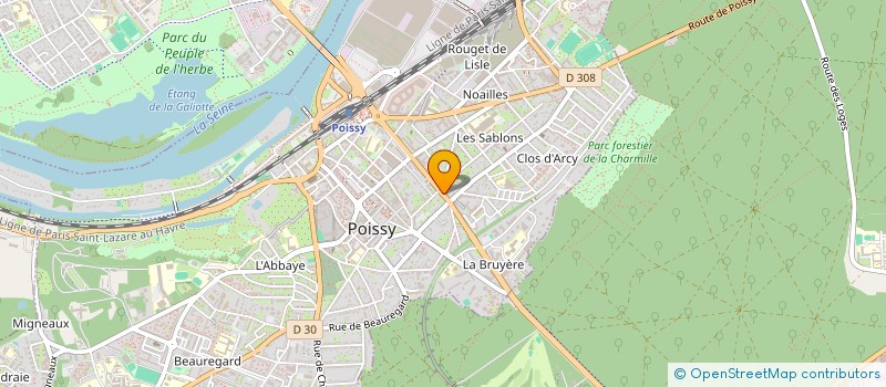 localisation de l'entreprise VEHICULE&CO  CHAMBOURCY