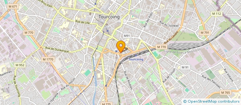 localisation de l'entreprise VEHICULE COMPACT 2000 SARL à TOURCOING