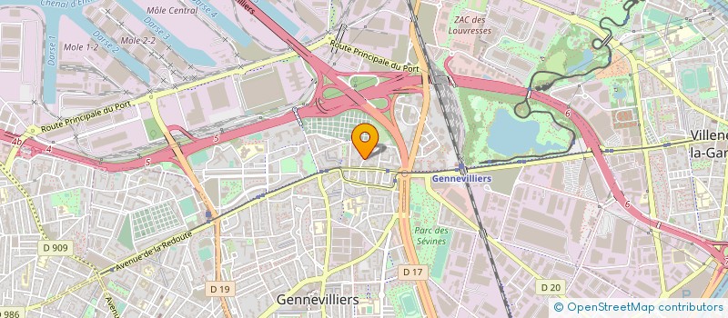 localisation de l'entreprise VEHICULE SUR MESURE à GENNEVILLIERS