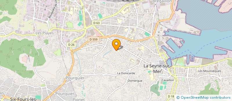 localisation de l'entreprise VEHICULES D ANTAN à LA SEYNE-SUR-MER