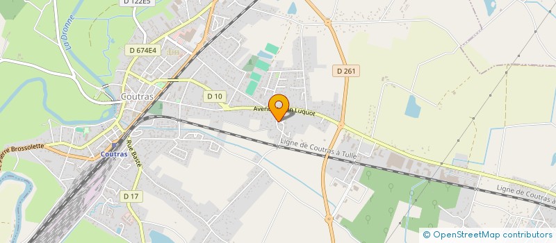 localisation de l'entreprise VEHICULES DE TOURISME ET DE COLLECTION AQUITAINS  COUTRAS