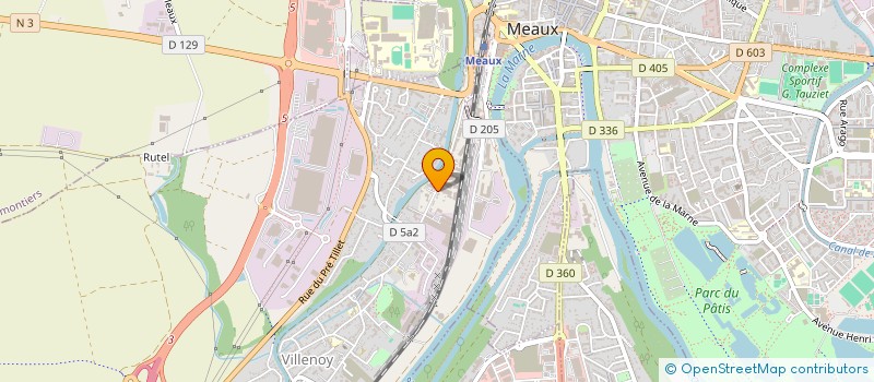 localisation de l'entreprise VEHICULES MATERIEL PROF-TRANSACTIONS  VILLENOY