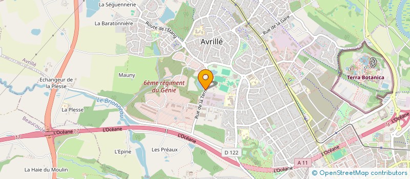 localisation de l'entreprise VEHICULES MILITAIRES HISTORIQUES  AVRILLE