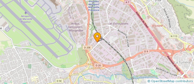 localisation de l'entreprise VEHICULES SANS PERMIS LOCATION à VITROLLES