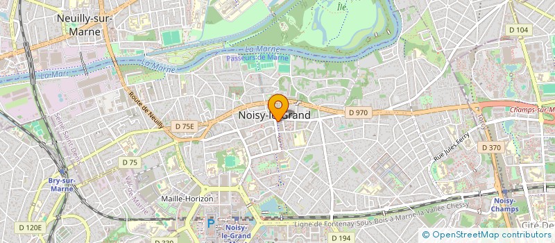 localisation de l'entreprise VEHIDRIVE  NOISY-LE-GRAND