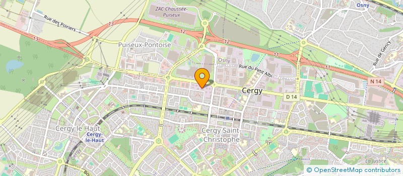 localisation de l'entreprise VEHIPERFECT à CERGY