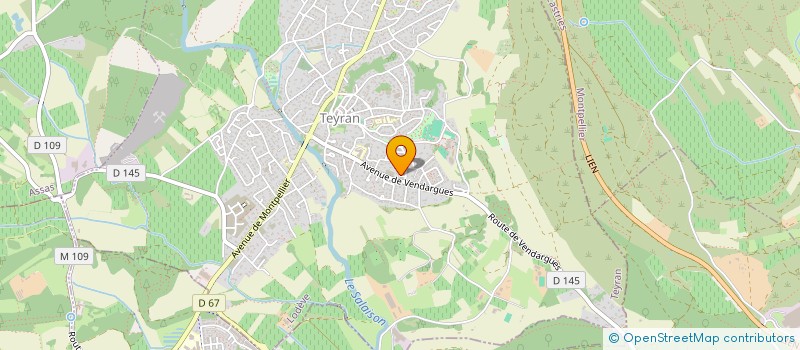 localisation de l'entreprise VEHUIAH  TEYRAN