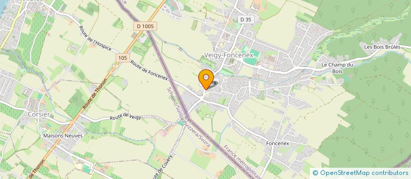localisation de l'entreprise VEIGY DREAM  VEIGY-FONCENEX