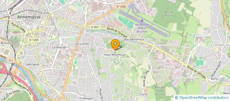 localisation de l'entreprise VEIGY-MONTHOUX  VETRAZ-MONTHOUX