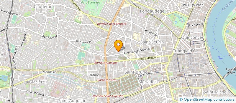 localisation de l'entreprise VEILLE COMPETENCES AQUITAINE à BORDEAUX