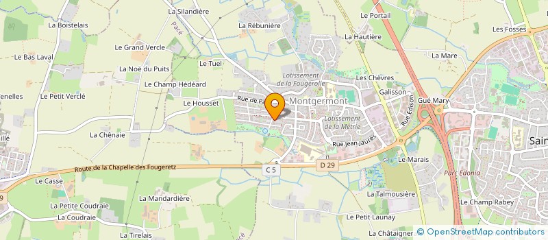 localisation de l'entreprise VEILLE ET VIGILANCE SECURITE  MONTGERMONT