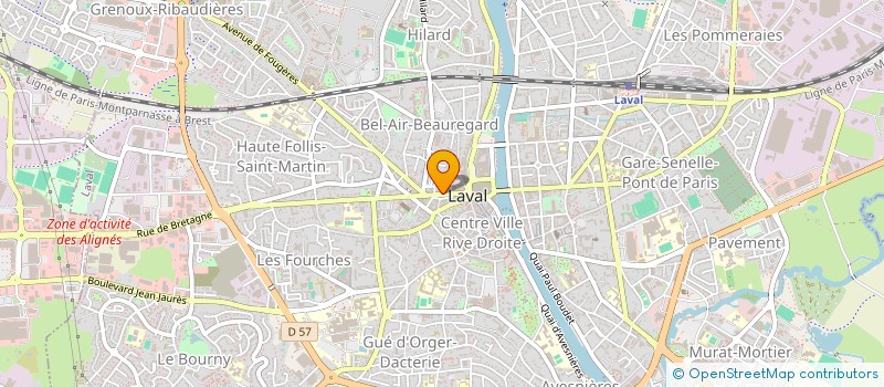 localisation de l'entreprise VEILLE LMNP à LAVAL