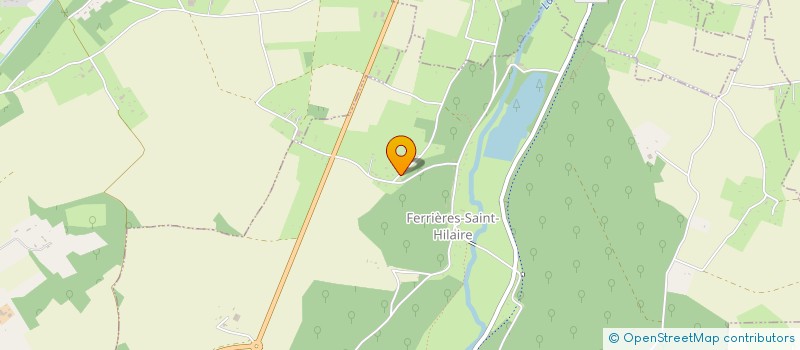 localisation de l'entreprise VEILLEPEAU IMMO  FERRIERES-SAINT-HILAIRE