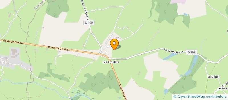 localisation de l'entreprise VEILLEROT à CHARRIN