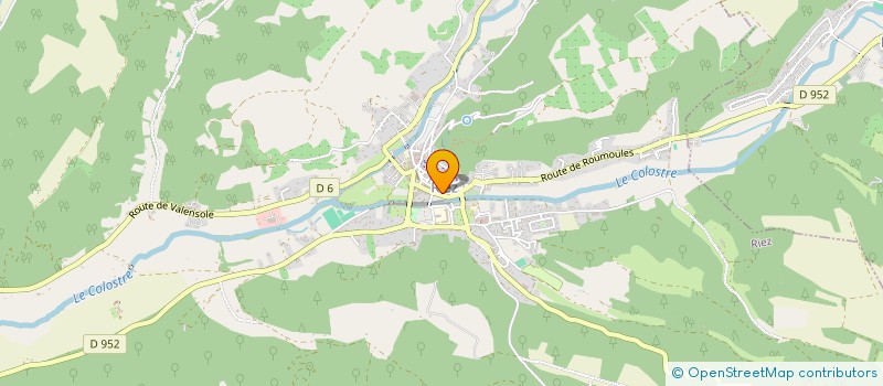 localisation de l'entreprise VEITH à RIEZ