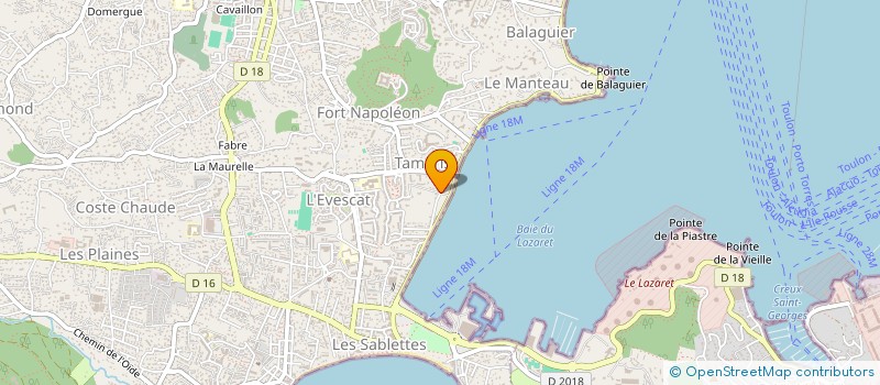 localisation de l'entreprise VEJLGAARD ADVIZE à LA SEYNE-SUR-MER
