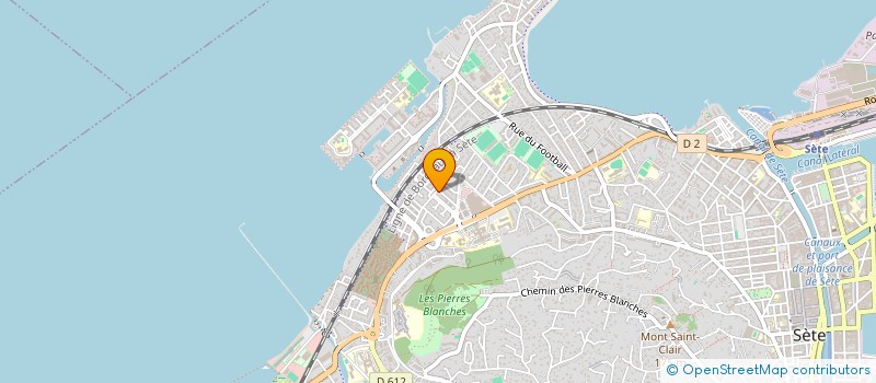 localisation de l'entreprise VEJURERO7 à SETE