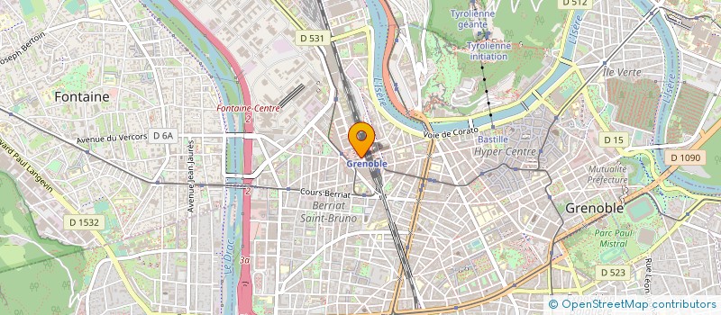 localisation de l'entreprise VEKA SORO à GRENOBLE