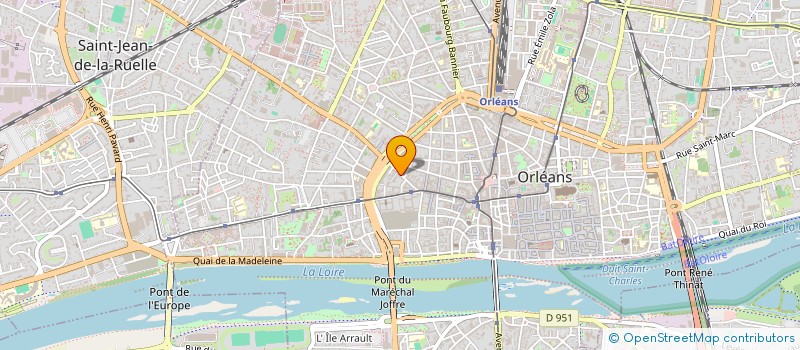 localisation de l'entreprise VEKABAT SARL à ORLEANS