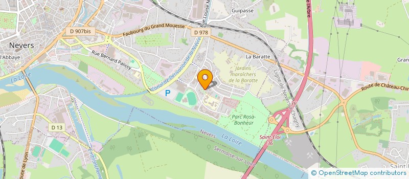 localisation de l'entreprise VEKENA TRANSPORT  NEVERS