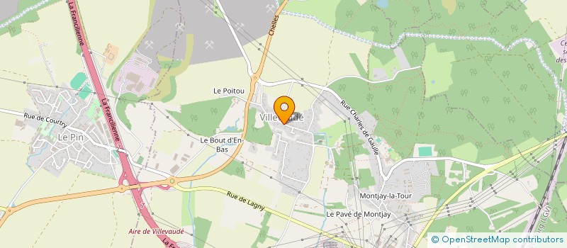 localisation de l'entreprise VEKN:FRANCE à VILLEVAUDE