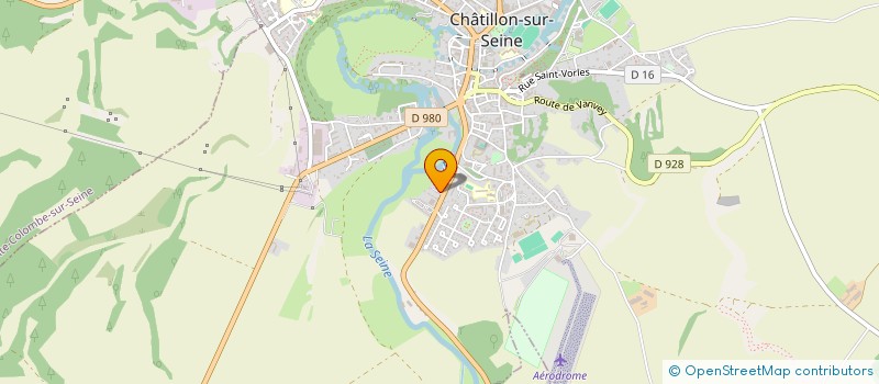 localisation de l'entreprise VEKO  CHATILLON-SUR-SEINE