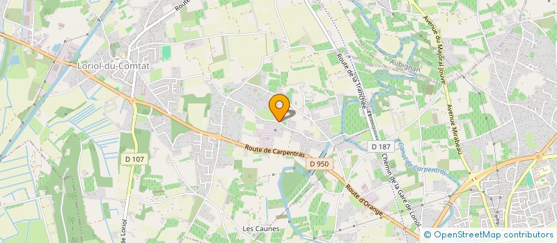 localisation de l'entreprise VEL'ART VINTAGE  LORIOL-DU-COMTAT