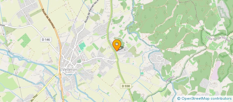 localisation de l'entreprise VEL'ELEC  VELLERON