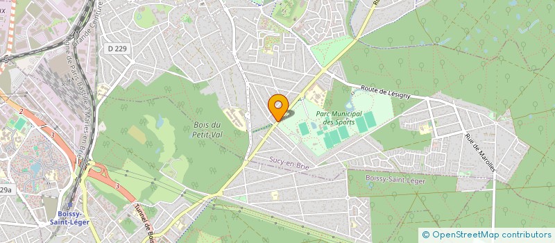 localisation de l'entreprise VEL IMMO  SUCY-EN-BRIE