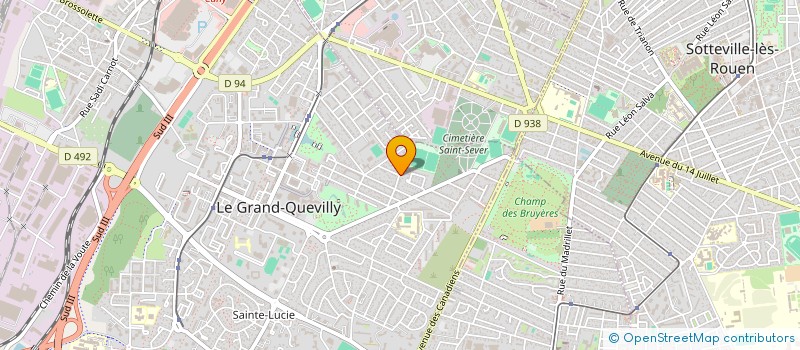localisation de l'entreprise VEL TRANSACTIONS à LE GRAND-QUEVILLY