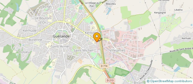 localisation de l'entreprise VELA à LA BAULE-ESCOUBLAC
