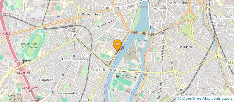 localisation de l'entreprise VELA INVESTISSEMENTS  TOULOUSE