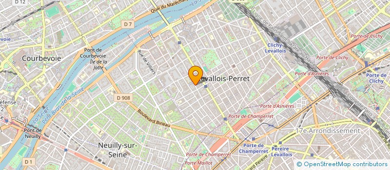 localisation de l'entreprise VELA VENTURES à LEVALLOIS-PERRET