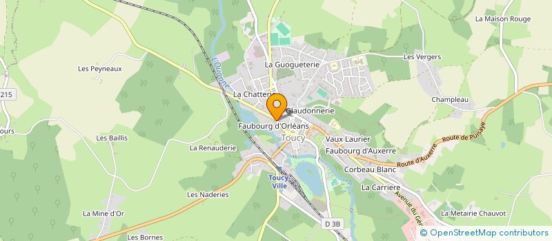 localisation de l'entreprise VELAN EXOTIQUE  TOUCY