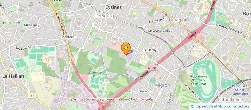 localisation de l'entreprise VELAR  EYSINES