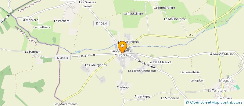 localisation de l'entreprise VELARD SPORT EQUITATION à MEAUCE