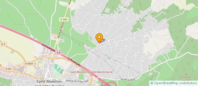 localisation de l'entreprise VELAS CORP ONLINE à SAINT-MAXIMIN-LA-SAINTE-BAUME
