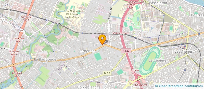 localisation de l'entreprise VELAX à TOULOUSE