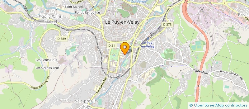 localisation de l'entreprise VELAY ENERGIES à LE PUY-EN-VELAY