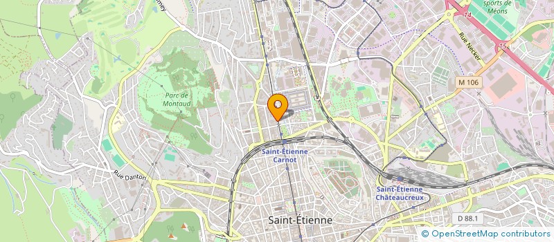 localisation de l'entreprise VELAY FOREZ DISTRIBUTION à SAINT-ETIENNE