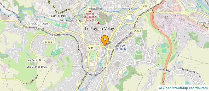 localisation de l'entreprise VELAY LOIRE AUTOCARS à LE PUY-EN-VELAY