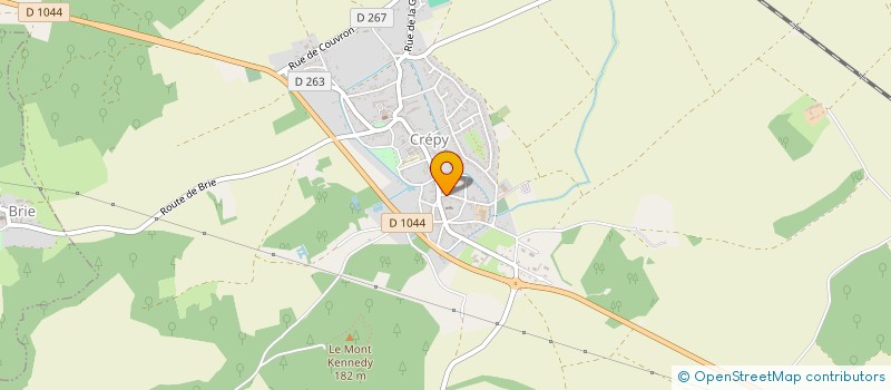 localisation de l'entreprise VELBON INVEST à LAON