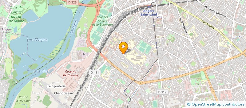 localisation de l'entreprise VELCA à ANGERS