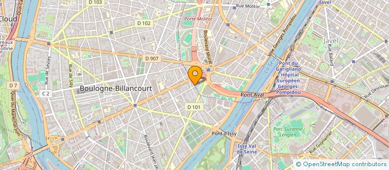localisation de l'entreprise VELCIA à BOULOGNE-BILLANCOURT