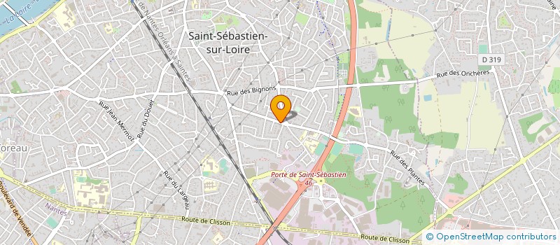 localisation de l'entreprise VELCO à SAINT-SEBASTIEN-SUR-LOIRE