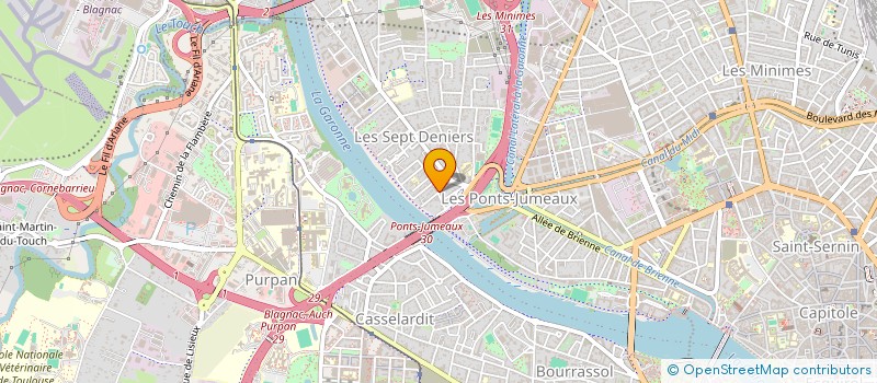 localisation de l'entreprise VELDI ENERGIE  TOULOUSE