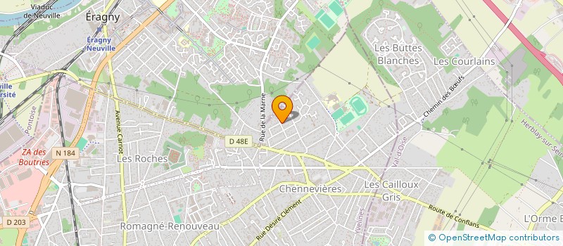 localisation de l'entreprise VELE SAS  CONFLANS-SAINTE-HONORINE