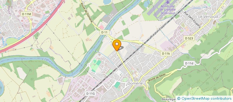 localisation de l'entreprise VELEC  DOMENE