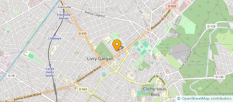 localisation de l'entreprise VELEC à LIVRY GARGAN